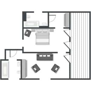 plan suite luxe 06